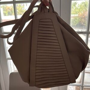 Elegant Tan Kooba Leather Backpack